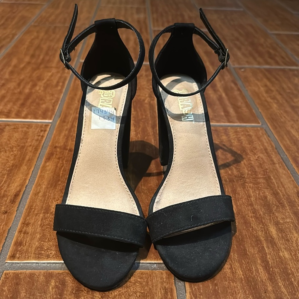 Black heels